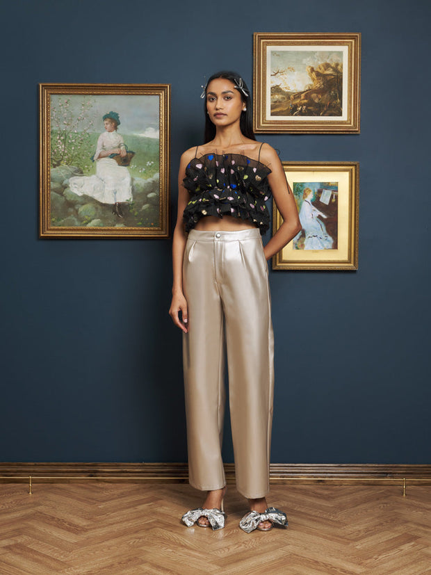 Deco Metallic Trousers