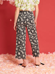 <b>DREAM</b> Flower Haze Wide Leg Trousers