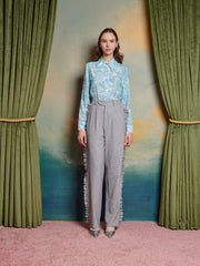 Heron Ruffle Trousers