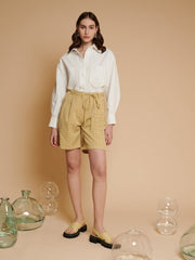 <b>Ghospell</b> Shona Check Bermuda Shorts