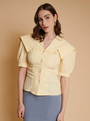 <b>Ghospell</b> Una Gingham Shirt