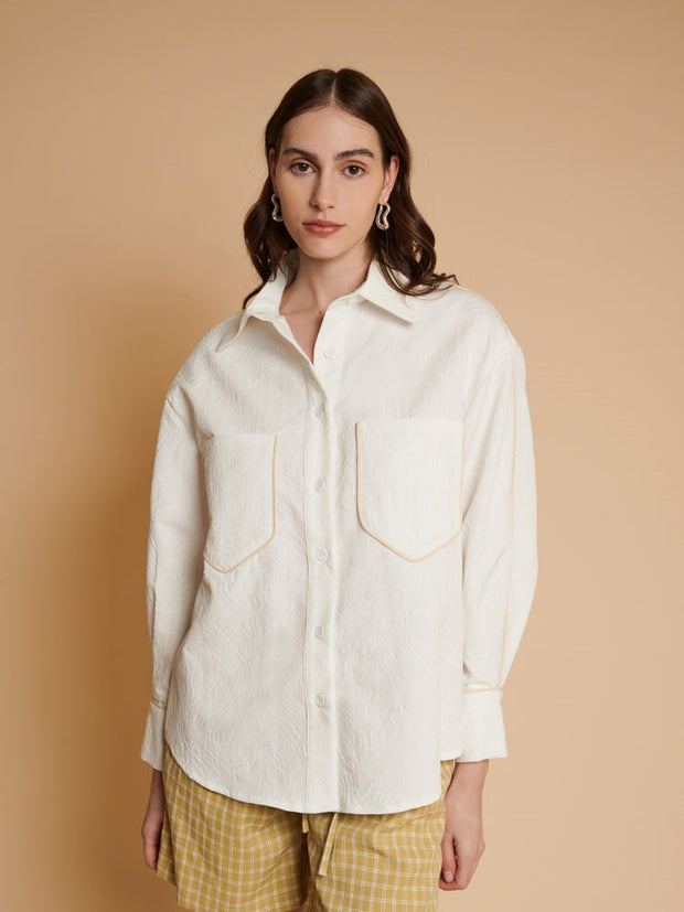 <b>Ghospell</b> Cove Piping Shirt