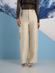 <b> Ghospell </b> Suki Weave Cargo Trousers