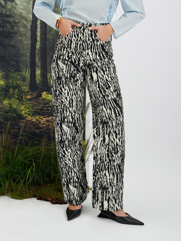 <b>Ghospell</b> Giana Jacquard Trousers