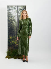 <b>Ghospell</b> Daria Sequin Midi Dress