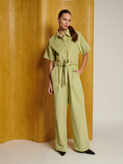 <b>Ghospell</b> Vega Cord Jumpsuit