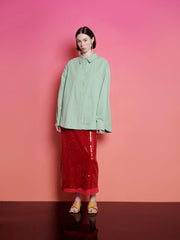 <b>Ghospell</b> Swayer Oversized Shirt