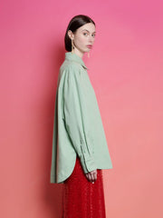 <b>Ghospell</b> Swayer Oversized Shirt