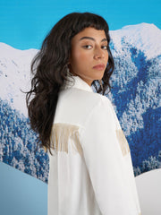 <b> Ghospell </b> Jordyn Oversized Shirt