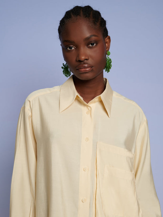 <b>Ghospell</b> Reina Double Pocket Shirt