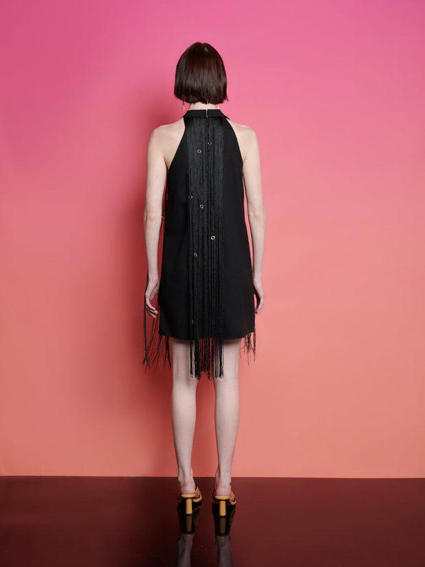 <b>Ghospell</b> Frida Fringe Mini Dress