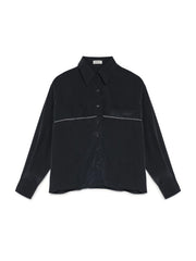 <b>Ghospell</b> Indra Topstitch Shirt