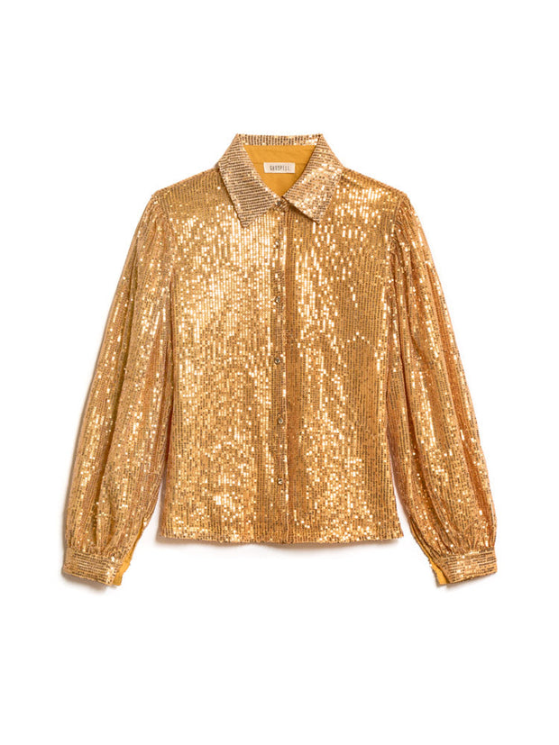 <b> Ghospell </b> Tilda Sequin Shirt