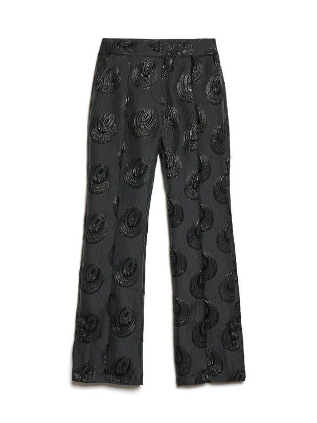 <b> Ghospell </b> Domino Jacquard Trousers