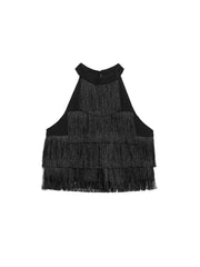 <b>Ghospell</b> Winnie Fringe Top