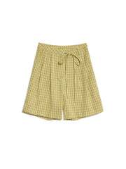 <b>Ghospell</b> Shona Check Bermuda Shorts