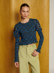 <b>Ghospell</b> Kinsley Floral Top