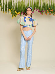 <b>DREAM</b> Fleur Jacquard Trousers