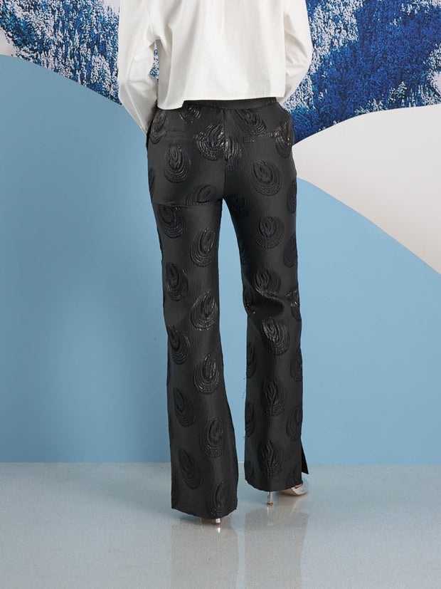 <b> Ghospell </b> Domino Jacquard Trousers