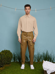 Miller PU Cargo Trousers