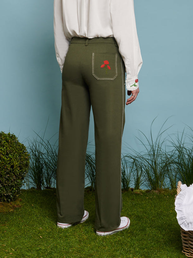 Gordon Embroidered Trousers