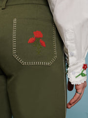 Gordon Embroidered Trousers